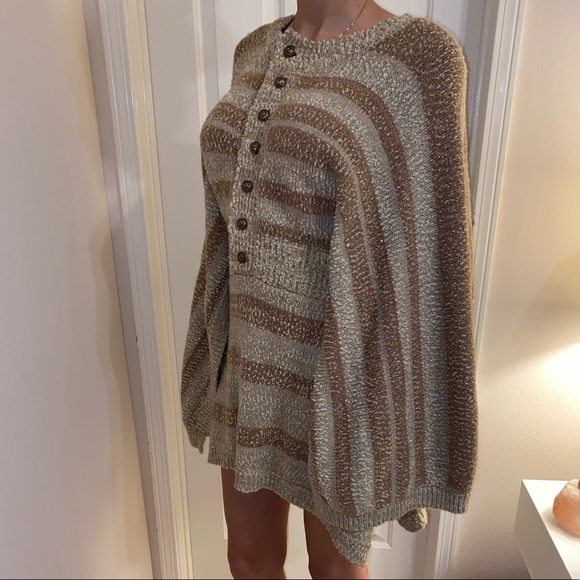 Classy Women’s Soft Wool Beige Long Sleeve Sweater Dress - Picture 7 of 10